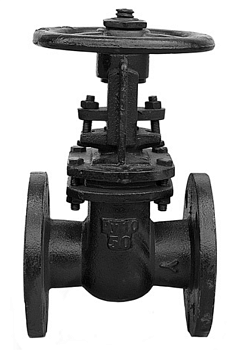 Задвижка чугунная 30(31)ч6бр Ду50 